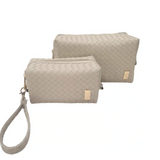 Woven Luxe Duo Travel Bag Set