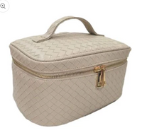 TRVL Luxe Woven Train Case