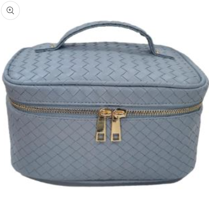 TRVL Luxe Woven Train Case