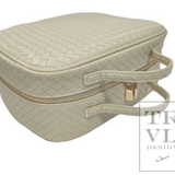 Woven Luxe Cosmetic Toiletry Case