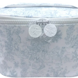 The KIT Train Case - Bunny Toile