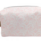 Coated Canvas Cosmetic Bags