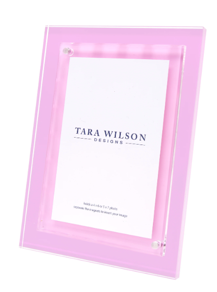 Tara Wilson Acrylic Colored Frames - 4x6 or 5x7