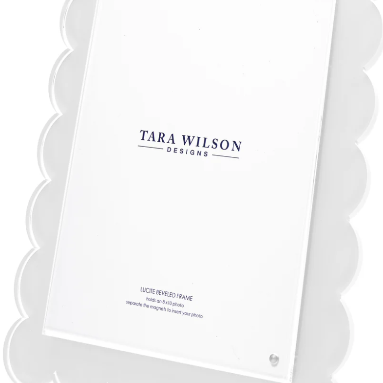 Tara Wilson Acrylic Scallop Frames - 8x10