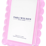 Tara Wilson Acrylic Scallop Frames  - 4x6 or 5x7