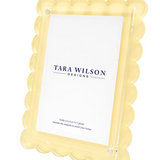 Tara Wilson Acrylic Scallop Frames  - 4x6 or 5x7