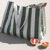 Carryall Striped Beach Tote