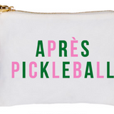 Flat Zip Pouch Après Pickleball