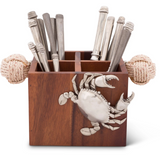 Crab Flatware Caddy