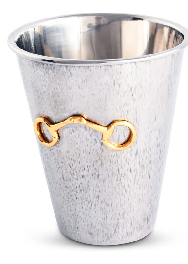 Mint Julip Stainless Steel  Gold Bit Cup