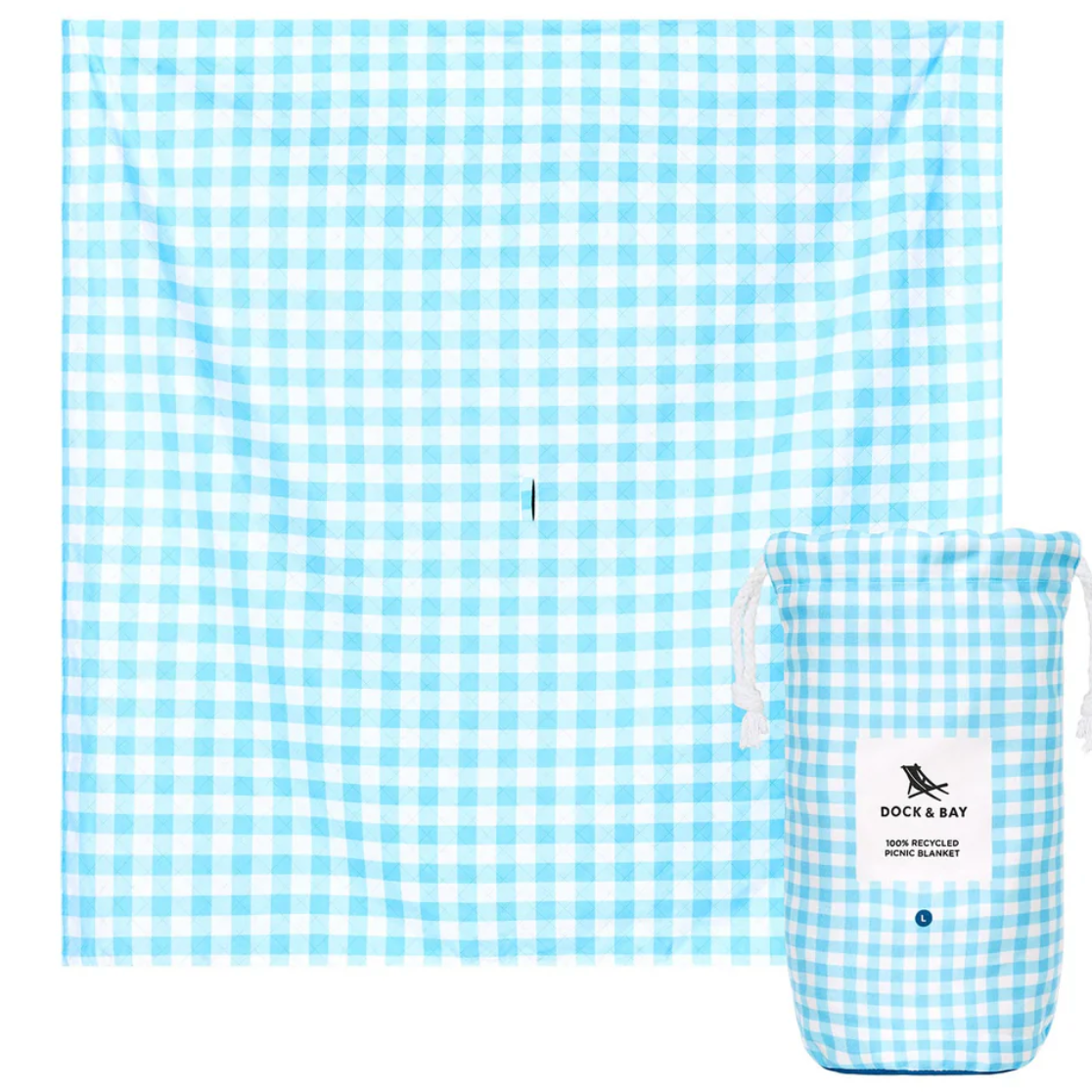 Dock and Bay Large Picnic Blanket