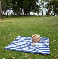 Dock and Bay Large Picnic Blanket