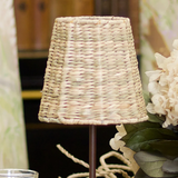 Lampshade for Rechargeable Lamp-Natural Woven Seagrass