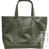 TRVL Coated Canvas Large Tote