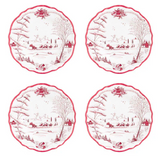 Juliska Country Estate Winter Frolic Melamine Dinner Plate Set/4