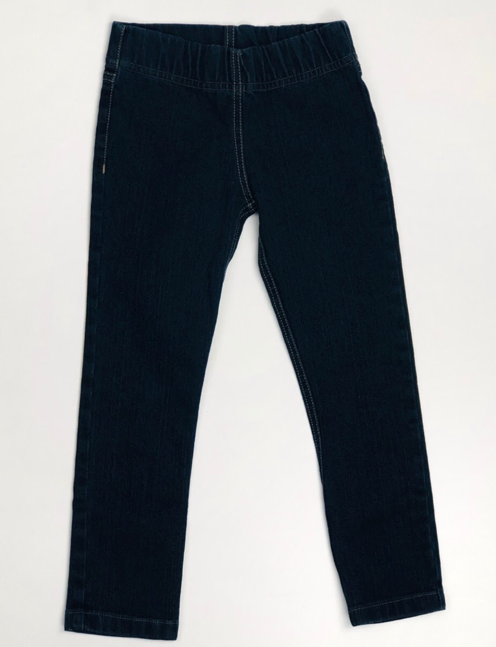Girls Slim Pants Dark Denim Jeggings
