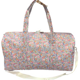 Weekender Coated Fabric Duffel Bag Garden