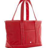 Coated Canvas Midi Totes Various Colors