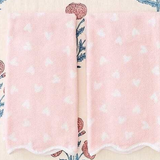 Weezie Scallop Heart Hand Towels Set of Two