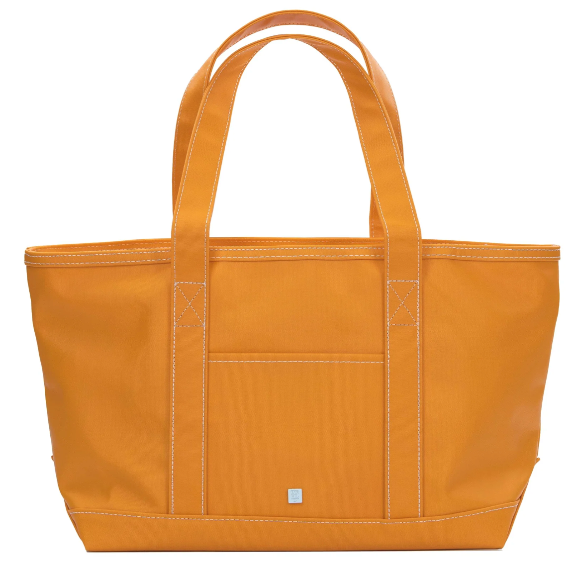 Coated Canvas Midi Tote