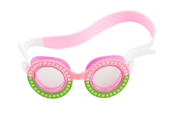 Green & Pink Kids Goggles