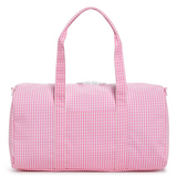Pink Gingham Duffel