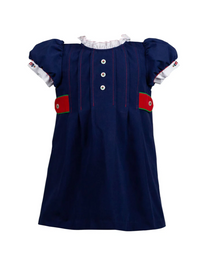 Gianna Navy Dress