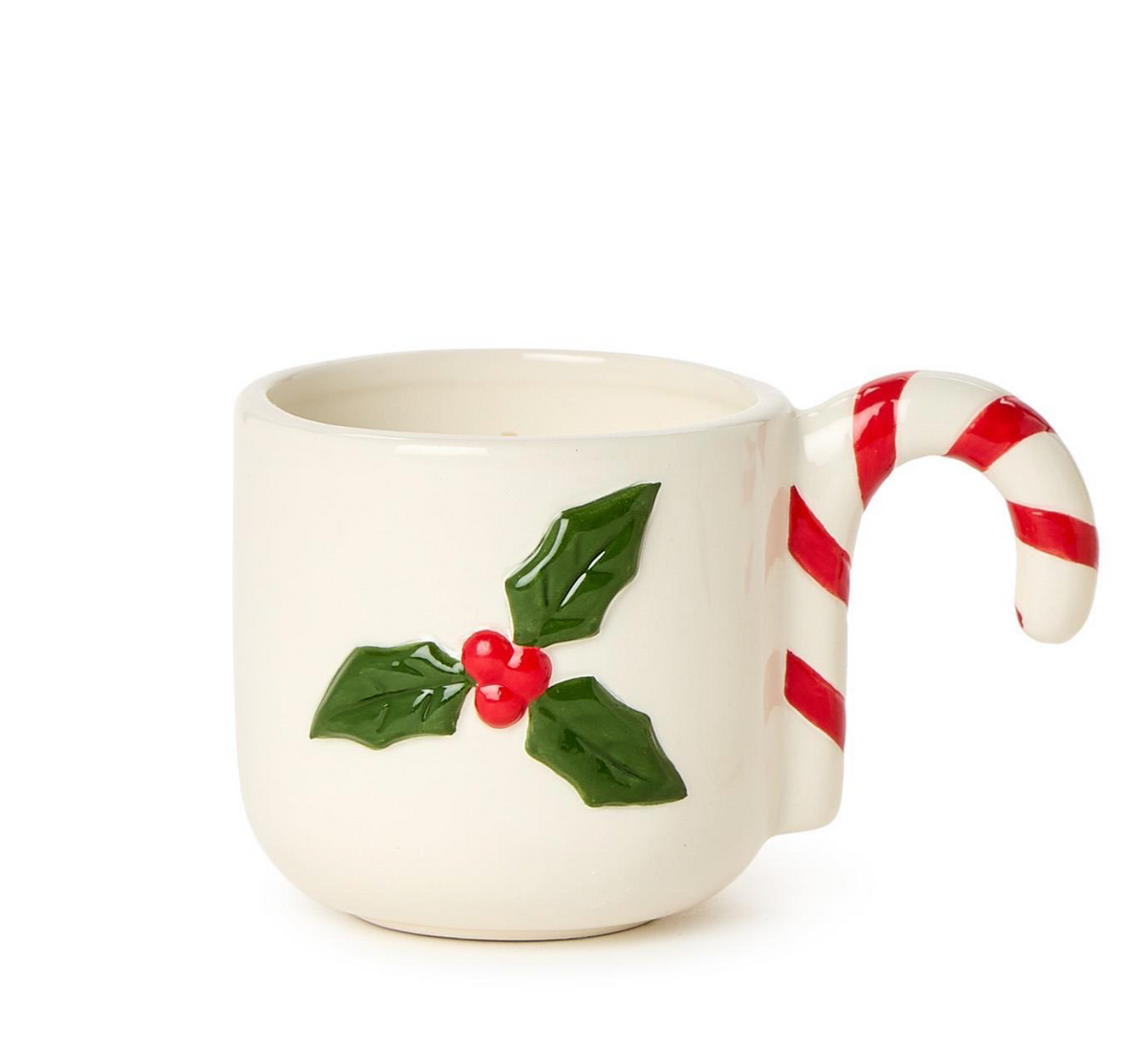 Holly Berry Filled Candle with Cedarwood Scented Wax