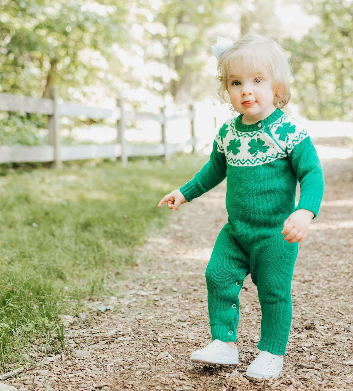 Lucky Clover Romper