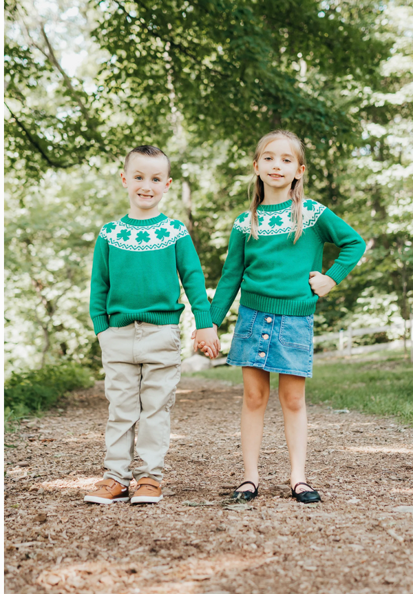 Lucky Clover Sweater Unisex
