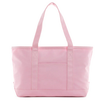 Coated Canvas Midi Tote