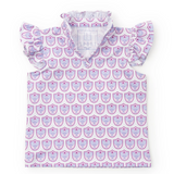 ELLIE CREST PINK GIRLS TOP