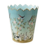 Metal Scalloped Bucket Baskets Nature