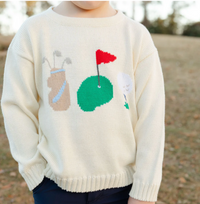 Crewneck Golf Sweater