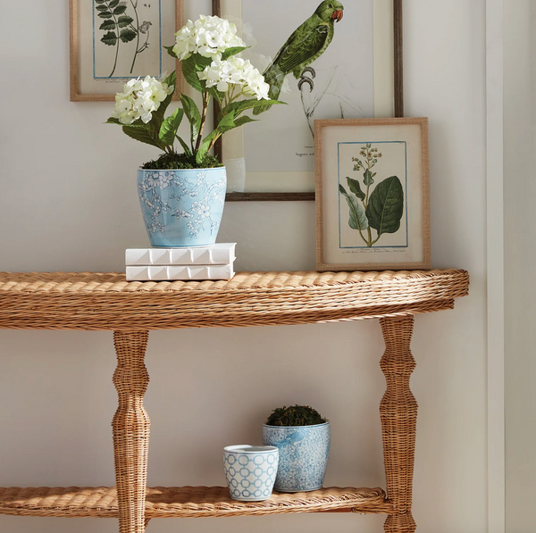 Monarch Flower Pots Blue