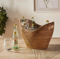 Burma Rattan Beverage Tub Large