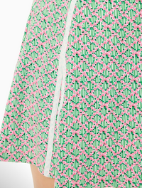 Smooth Sport Gardenia Active Dress in Bubblegum Floral Trellis