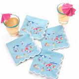Day at the Beach Cocktail Napkin