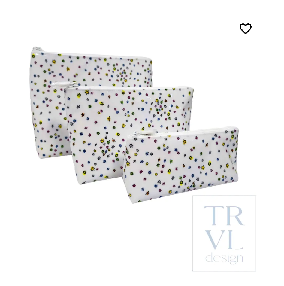 Cosmetic Bag Set - Wash Bag Trio - Twinkle