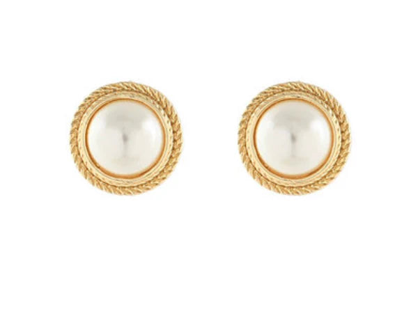 Pearl Dome Shape Earrings