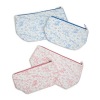 Animal Toile Quilted Multipurpose Pouches