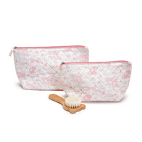 Animal Toile Quilted Multipurpose Pouches