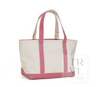 Medium Tote - Coated Canvas