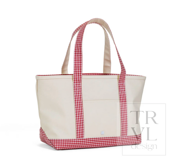 Medium Tote - Coated Canvas