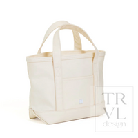 Mini Tote - Coated Canvas