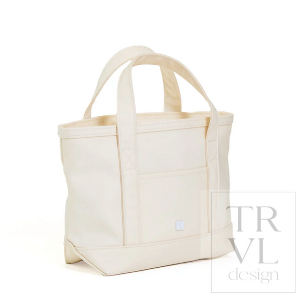 Mini Tote - Coated Canvas