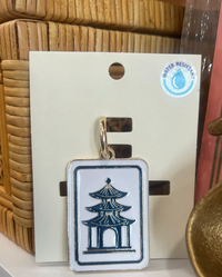 Mahjong Keychain Charm