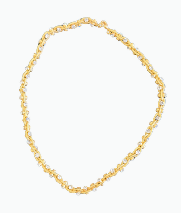 Studded Rope Necklace