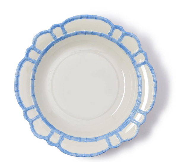 FRENCH BLUE BAMBOO TOUCH BOWL