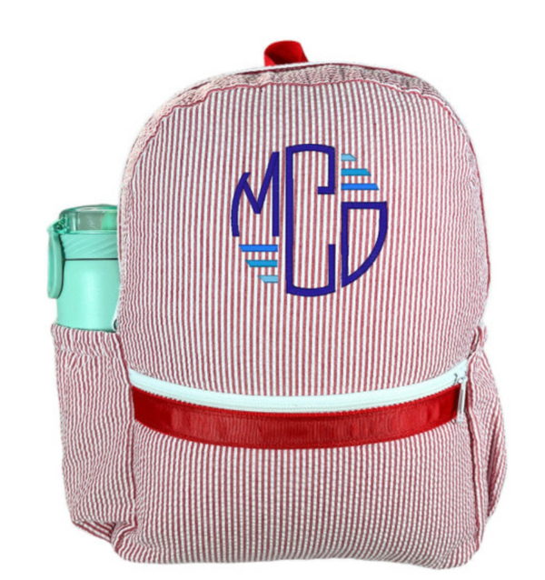 Seersucker Backpack